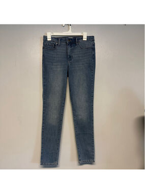 Jessica Simpson Skinny Jeans Womens Size 6 Blue High Rise Stretchy